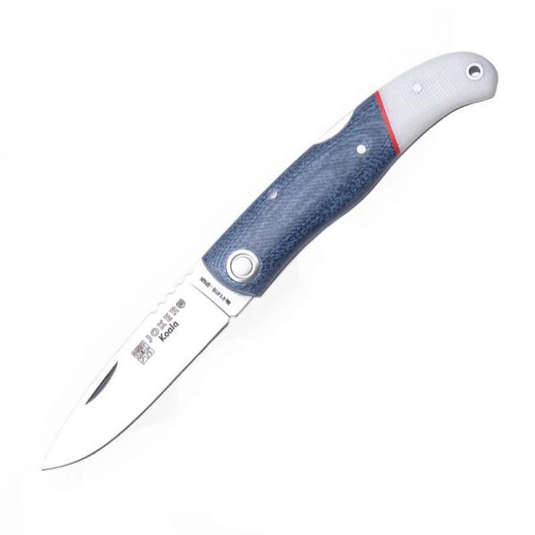 Joker NV124 Koala Folding Pocket Knife - 2.75" MoVa Steel Blade, Micarta Handle