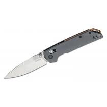 Kershaw Iridium DuraLock KVT Folding Knife - 3.4" D2 Two-Tone Spear Point Blade Gray Aluminum Handle
