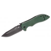 Kershaw Emerson 6074OLBLK CQC-5K Folding Knife 3" Black Blade, OD Green G10 Handles