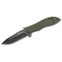 Kershaw Emerson CQC-5K Folding Knife 3" Black Blade, OD Green G10 Handles