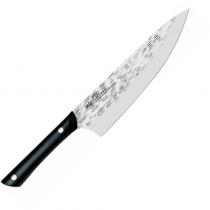 Kai USA HT7066 Luna Professional Chef Knife - 8" Hammered Finish AUS-6M Stainless Steel Blade