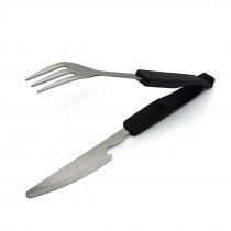 Laurin Metalli Katsy Handy Cutlery Set - Knife Fork Tongs Bottle Opener