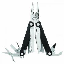 Leatherman Charge+ Multi-Tool Black and Silver with Leather Sheath