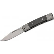 LionSteel bestMAN BM1 UK EDC Folding Knife - 2.8" M390 CP Blade, Carbon Fibre Handle with Titanium Bolsters