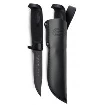 Marttiini Condor Tailblazer Knife - 4.33" Stainless Steel Martef Coated Blade, Rubber Handle, Black Leather Sheath