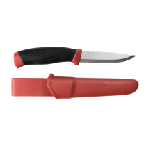 Morakniv Companion Knife Dala Red 4" Stainless Steel Blade Rubber Handle Sheath