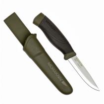 Mora Military Green Heavy-Duty Companion Knife 4.1" Carbon Steel Blade