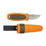 Morakniv Eldris Hunting with Belt Loop - 2.32" Stainless Blade Burnt Orange and Olive Greem Handle