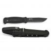 Morakniv Garberg Knife 4.3" Black Carbon Steel Blade, Multi-Mount Sheath, Polyamide Handle