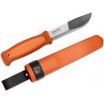Morakniv Kansbol Burnt Orange Bushcraft Knife 4.3" Blade TPE Handle Sheath