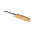 Morakniv 106 Wood Carving Knife - 3.18" Carbon Steel Blade, Birch Handle with Sheath