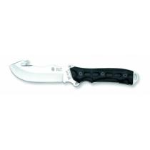 Nieto Warfare Tactical Knife - 4.72" Stainless Steel Blade Forprene Handle
