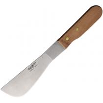 Ontario Old Hickory Lettuce Trimmer - 7.25" Stainless Steel Blade, Brown Wood Handle