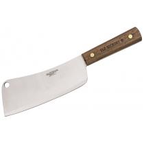 Ontario Old Hickory Cleaver 7" Carbon Steel Blade