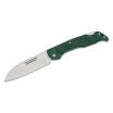 Ontario Camp Plus Folding Santoku Knife - 4.25" Stainless Steel Blade, Green GFN Handle