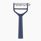 Opinel Blue T-Duo Peeler - Dual Blade With Standard Peeler Blade and Julienne Blade