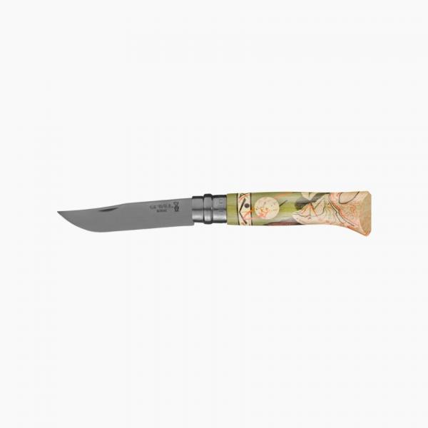 Opinel No.8 Nature Edition MioSHe - 3.34" Black Stainless Steel Blade