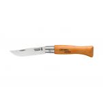 Opinel No.5 Non Locking Beechwood Pocket Knife  - 2.36" Carbon Blade