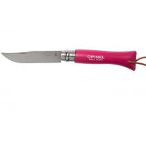 Opinel No.6 Trekking Knife Raspberry - 7cm Blade