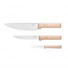 Opinel Parallele Trio Paring Chef Carving Knife Set