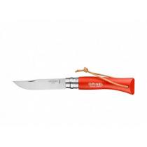 Opinel No.7 Orange Pocket Knife -  3.14" Blade