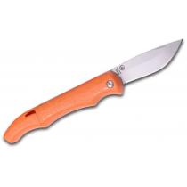 Outdoor Edge Ignitro Firestarter Folding Knife 2.3" Blade, Orange Handles with Fire Striker and Whistle