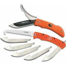 Outdoor Edge Razor Pro Knife and Saw Combo Orange with 6 Blades