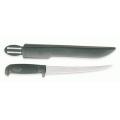Marttiini 7.5" Basic Fish Filleting Knife Stainless Steel Blade Green Rubber Handle