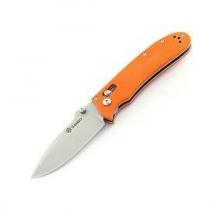 Ganzo G704 Orange Lightweight Folding Pocket Knife - 3.34" Blade, Orange G10 Handle