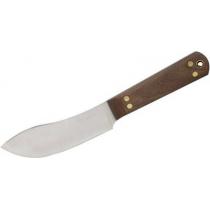 Condor Hivernant Knife Fixed 4.5" Stainless Steel Blade, Walnut Handles, Leather Sheath