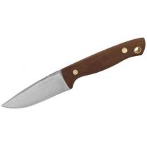 Condor Mayflower Knife Fixed 3" Stainless Steel Blade, Walnut Handles, Leather Sheath