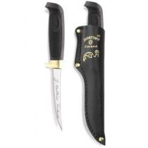 Marttiini 4" Golden Trout Fish Filleting Knife with Leather Sheath