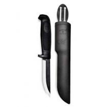 Marttiini Black Timberjack - 3.74" Carbon Blade, Rubber Handle
