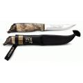 Marttiini Wild Boar 4.3" Knife Birch Handle Leather Sheath