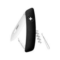 Swiza D01 Swiss Pocket Knife Multi-Tool Silver Blade - Black