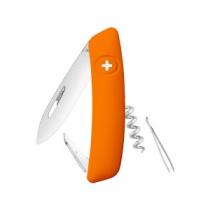 Swiza D01 Swiss Pocket Knife Multi-Tool Silver Blade - Orange