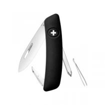 Swiza D02 Swiss Pocket Knife Multi-Tool Silver Blade - Black