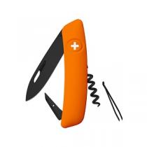 Swiza D03 Swiss Pocket Knife Multi-Tool Black Blade - Orange