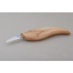 BeaverCraft C8 Small Cutting Wood Carving Knife with Ash Handle