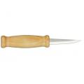 Morakniv 105 Wood Carving Knife - 3.1" Laminated Blade Birch Handle