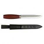 Morakniv Classic No 3 Craftsman Utility Knife - 6" Carbon Steel Blade, Red Birchwood Handle