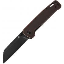 QSP Penguin Folding Knife - 3.06" Blade Copper Handle