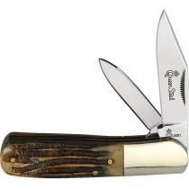 Queen Winterbottom Barlow UK EDC Pocket Knife - 2.5" and 1.62" Blade Jigged Bone Handle