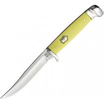 Rough Ryder Small Hunter Fixed Blade Knife - 3.13" Blade Delrin Handle