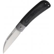 Rough Ryder APTA Folder Micarta UK EDC Pocket Knife - 2.75" Satin Finish Wharncliffe Blade, Blue Canvas Micarta Handle