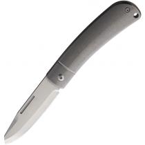 Rough Ryder APTA Folder Titanium UK EDC Pocket Knife - 2.75" Satin Finish Stainless Blade, Titanium Handle