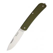 Ruike Knives Criterion Collection L11 Multi-Functional Knife -  3.35" Polished Blade, Green G10 Handles