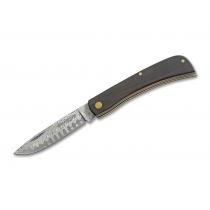 Boker Magnum Ebony Rangebuster Damascus UK EDC Knife  - 01RY140DAM