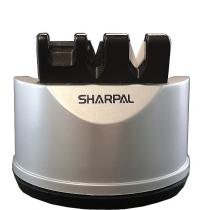 Sharpal Lightweight Knife and Scissor Sharpener - With suction cup base for Kitchens