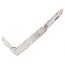 Joseph Rodgers Stainless Steel UK EDC Dual Blade Pocket Knife - 2" Blade